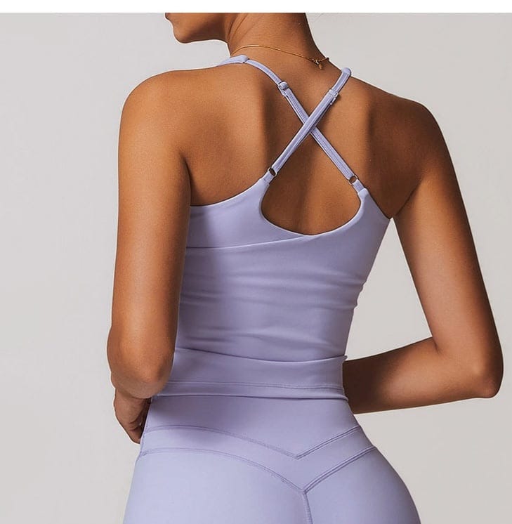 Cross Back Tank Top